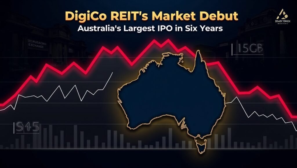 DigiCo REIT’s Tepid Market Debut After Australia’s Biggest IPO in Six Years