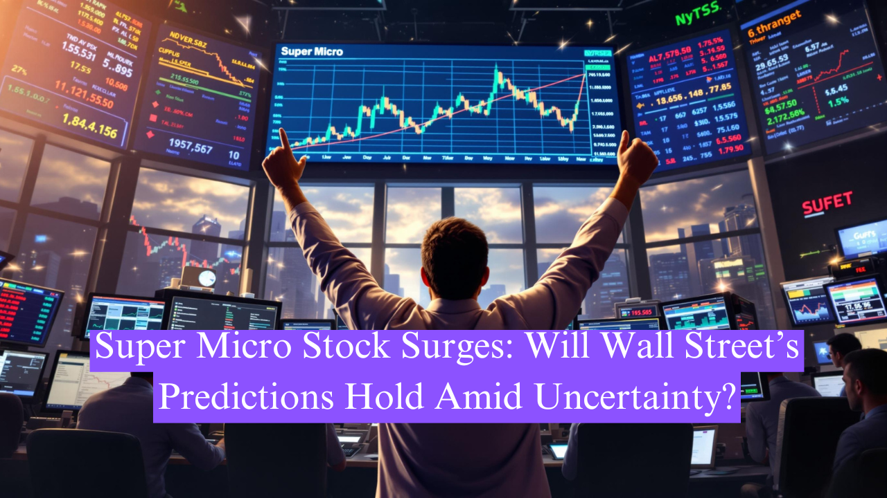 Super Micro Stock Surges